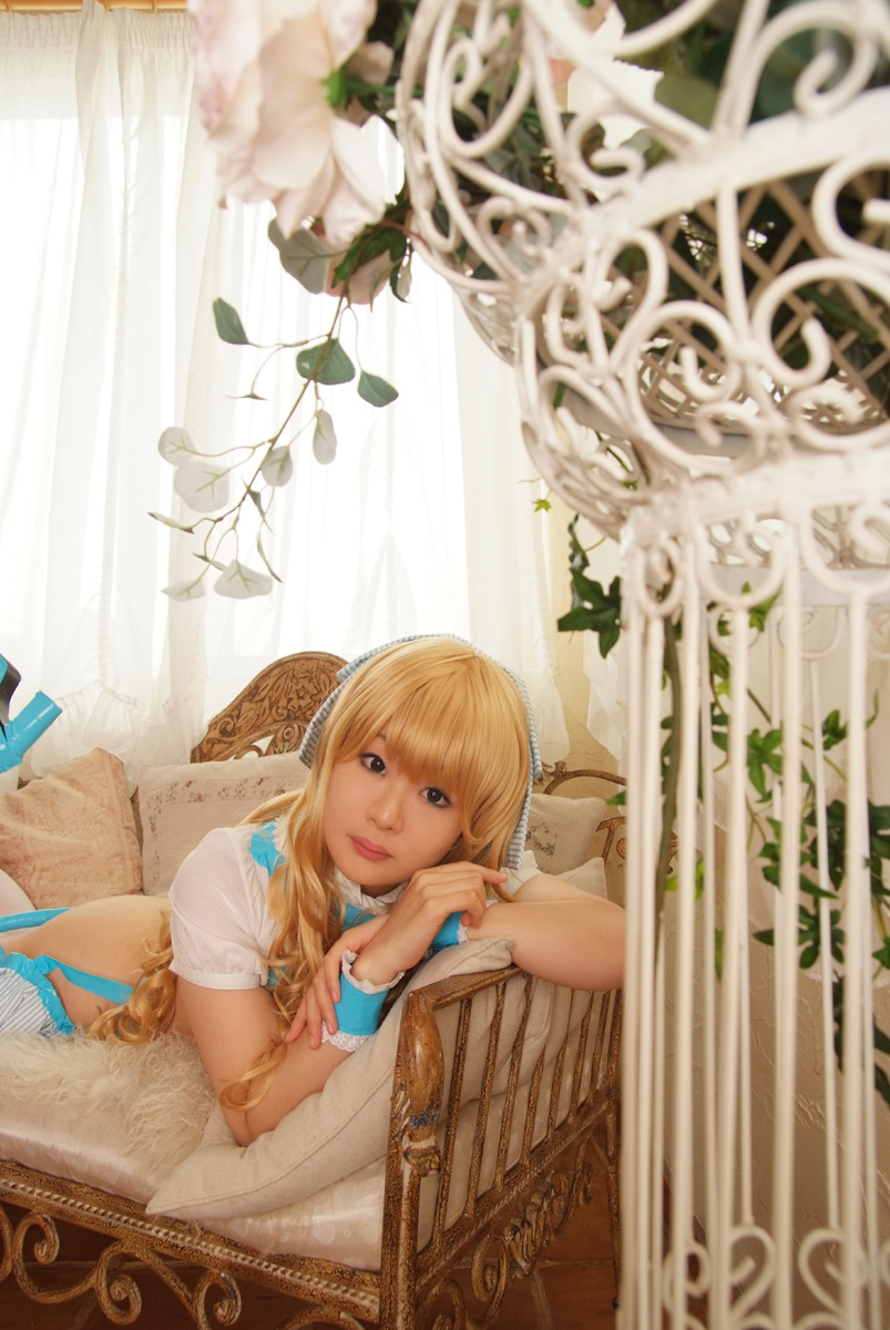 [Cosplay]  Night Cocoon Lovely  Hot Cosplayer gets naked